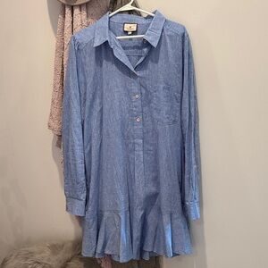 Tuckernuck Blue Mini Dress